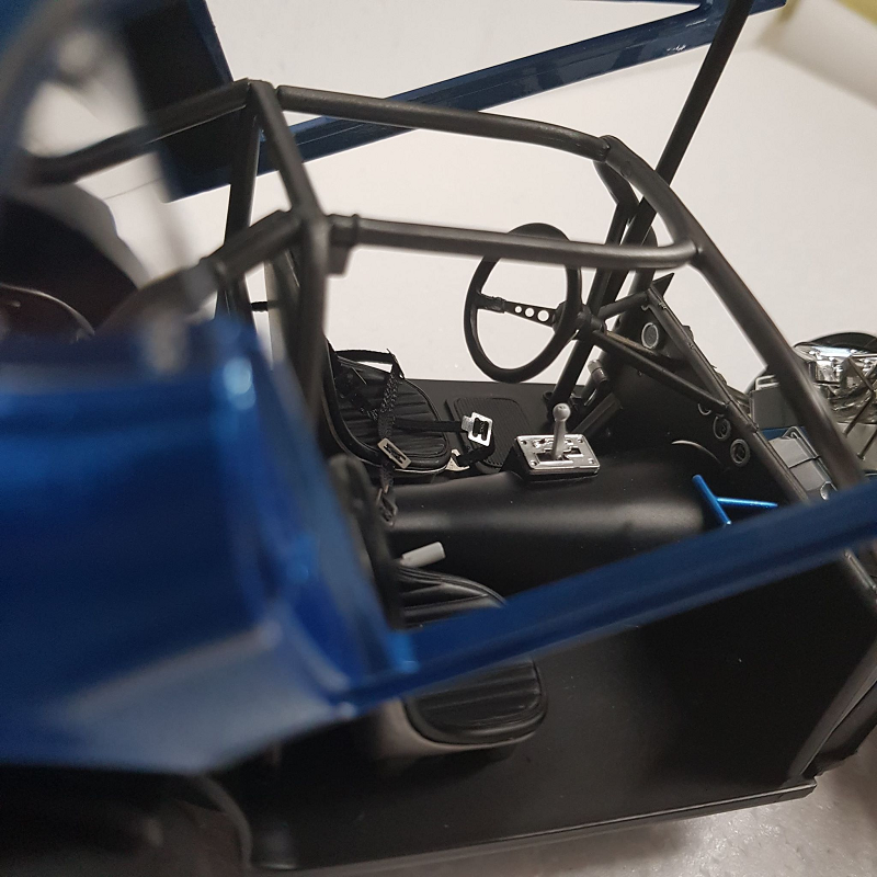 GMP 18913 - 1/18 Scale the Boss AA/GS 1969 Ford Mustang Boss Gasser Diecast Scale Model Replica