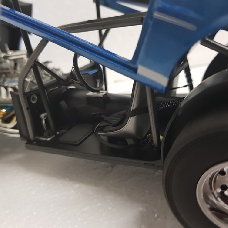 GMP 18913 - 1/18 Scale the Boss AA/GS 1969 Ford Mustang Boss Gasser Diecast Scale Model Replica