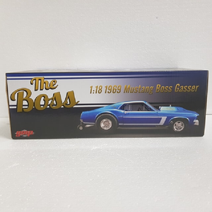 GMP 18913 - 1/18 Scale the Boss AA/GS 1969 Ford Mustang Boss Gasser Diecast Scale Model Replica