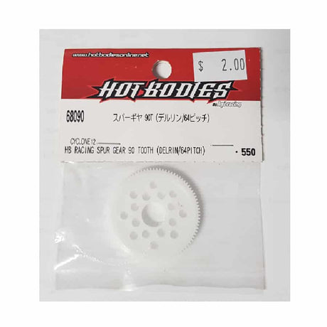 Hotbodies - Racing Spur Gear 90T (Delrin/64 Pitch) #68090