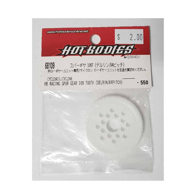 Hotbodies - Racing Spur Gear 109T (Delrin/64 Pitch) #68109