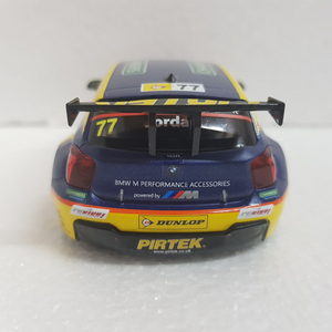Scalextric - 1/32 Scale - BMW 125 Series 1 BTCC British Touring Car Championship 2018 #77 Slot Car #C4018