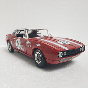 ACME A1805712 - 1/18 Scale Joie Chitwood's Chargin' Cherokee 1967 Chevrolet Camaro 1968 Daytona 24 Hours Diecast Scale Model Replica