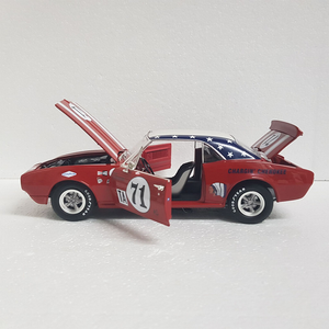 ACME A1805712 - 1/18 Scale Joie Chitwood's Chargin' Cherokee 1967 Chevrolet Camaro 1968 Daytona 24 Hours Diecast Scale Model Replica