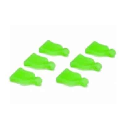 Absima - Pin-Grip in Green Pack of 6 #F2440011