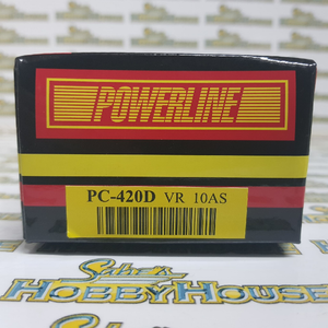 Powerline PC-420D - H0/00 Scale - PC-420D 10AS VR Blue & Gold S Type Carriage First Sans Serif