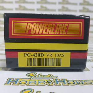 Powerline PC-420D - H0/00 Scale - PC-420D 10AS VR Blue & Gold S Type Carriage First Sans Serif