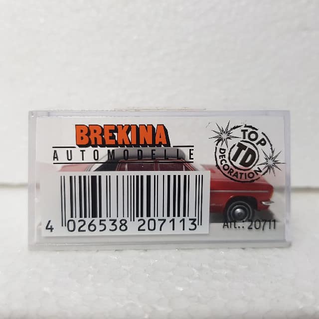 Brekina – 1/87 – HO/00 Scale – Opel Admiral B Plastic Scale Model Replica