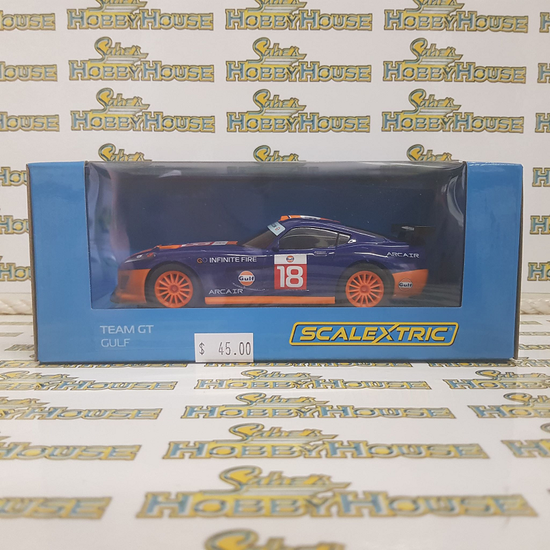 Scalextric - 1/32 Scale - Team GT Gulf #18 Slot Car