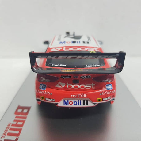 Biante – 1/43 Scale – Holden ZB Commodore V8 Supercar COTF Mobil 1 Boost Mobile Racing #25 Courtney/Perkins 2018 Sandown 500 Retro Round Diecast Scale Model Replica