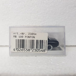 Brekina – 1/87 – HO/00 Scale – Mercedes-Benz 190 Ponton Plastic Scale Model Replica