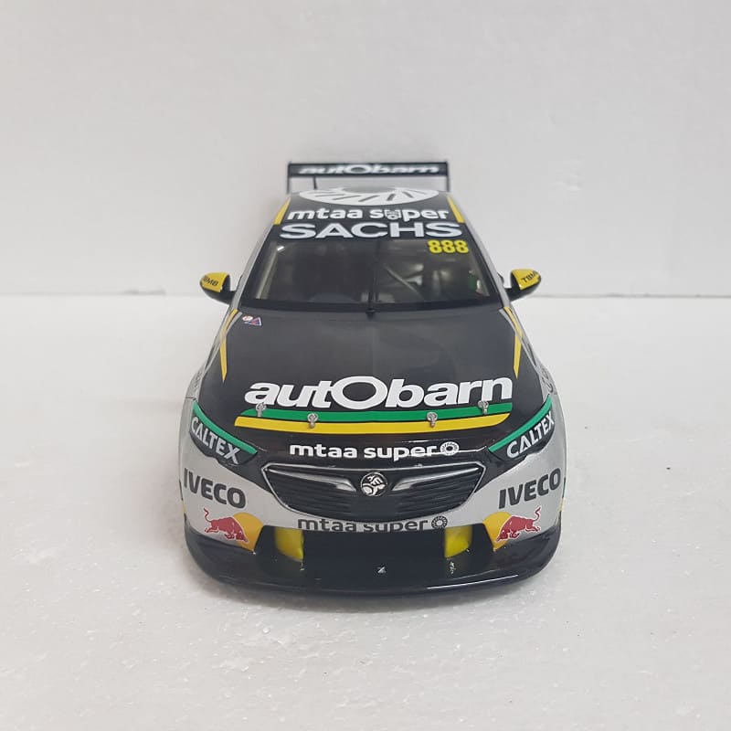 Classic Carlectables 18682 - 1/18 Scale - #888 Craig Lowndes/Steven Richards Autobarn Lowndes Racing Holden ZB Commodore 2018 Bathurst 1000 Winners Scale Model Replica
