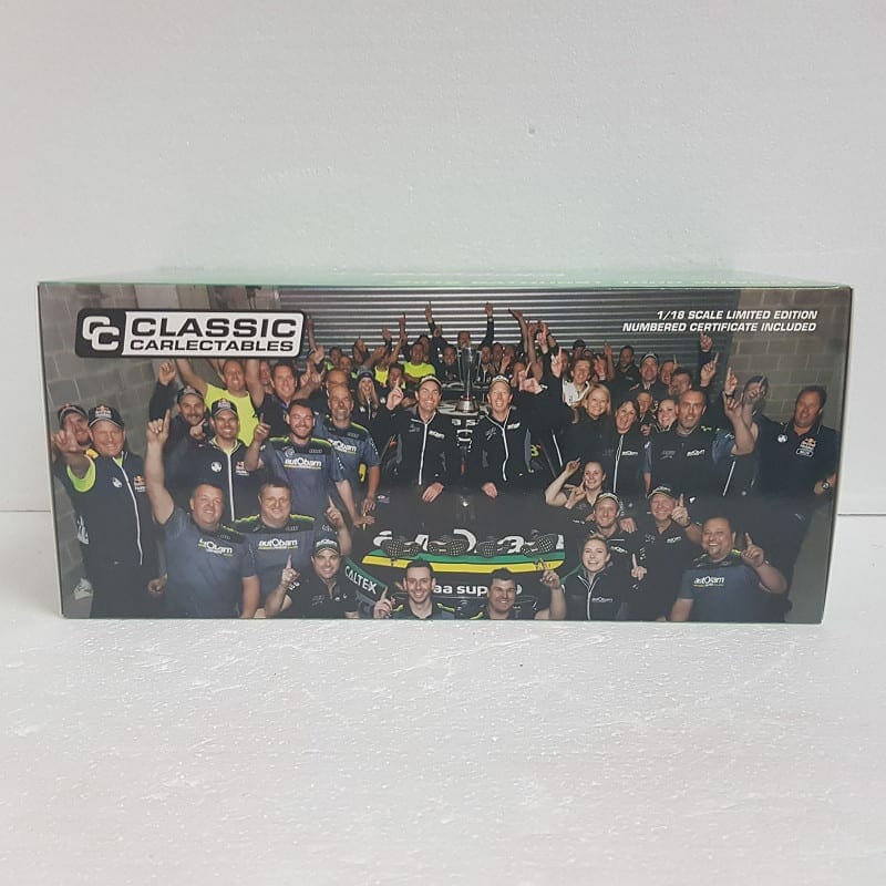 Classic Carlectables 18682 - 1/18 Scale - #888 Craig Lowndes/Steven Richards Autobarn Lowndes Racing Holden ZB Commodore 2018 Bathurst 1000 Winners Scale Model Replica