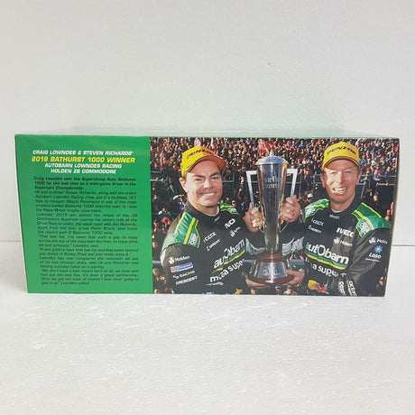 Classic Carlectables 18682 - 1/18 Scale - #888 Craig Lowndes/Steven Richards Autobarn Lowndes Racing Holden ZB Commodore 2018 Bathurst 1000 Winners Scale Model Replica