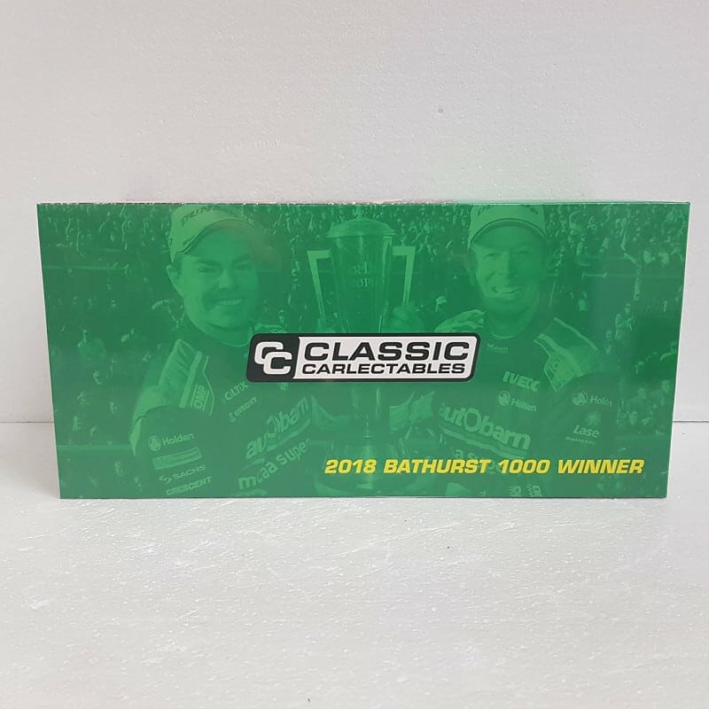 Classic Carlectables 18682 - 1/18 Scale - #888 Craig Lowndes/Steven Richards Autobarn Lowndes Racing Holden ZB Commodore 2018 Bathurst 1000 Winners Scale Model Replica