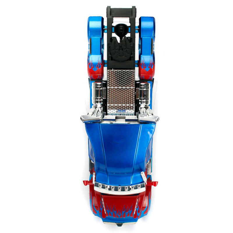 Jada Toys 98403 - 1/24 Scale Hollywood Rides Transformers The Last Knight Western Star 5700 XE Optimus Prime Diecast Scale Model Replica