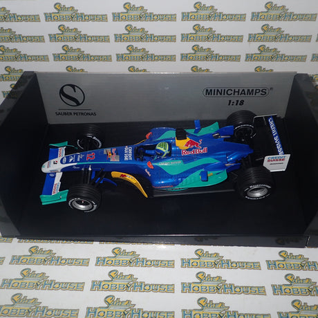 MINICHAMPS 100 040012 1/18 SCALE SAUBER PETRONAS C23 F.MASSA 2004
