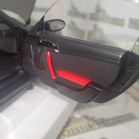 MINICHAMPS 100 069402 - 1/18 SCALE Diecast PORSCHE 911 (997 II) GT2 RS 2011 BLACK W/ GOLD WHEELS