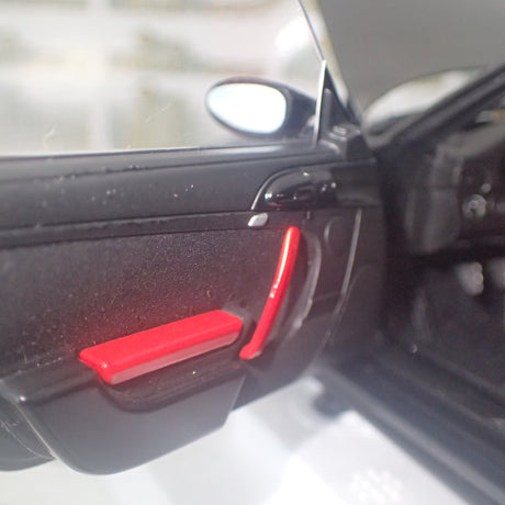 MINICHAMPS 100 069402 - 1/18 SCALE Diecast PORSCHE 911 (997 II) GT2 RS 2011 BLACK W/ GOLD WHEELS