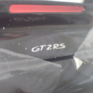 MINICHAMPS 100 069402 - 1/18 SCALE Diecast PORSCHE 911 (997 II) GT2 RS 2011 BLACK W/ GOLD WHEELS