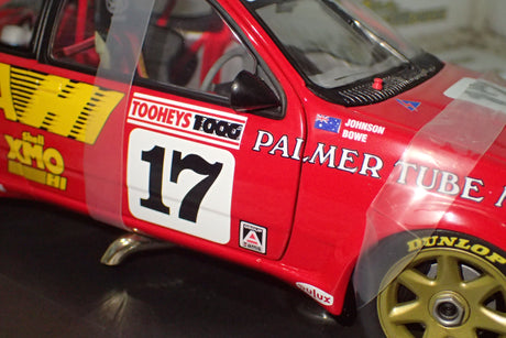 BIANTE MiniChamps 103 898017 - 1/18 Scale 1989 BATHURST WINNER FORD SIERRA RS 500 D.JOHNSON/J. BOWE SIGNED COA