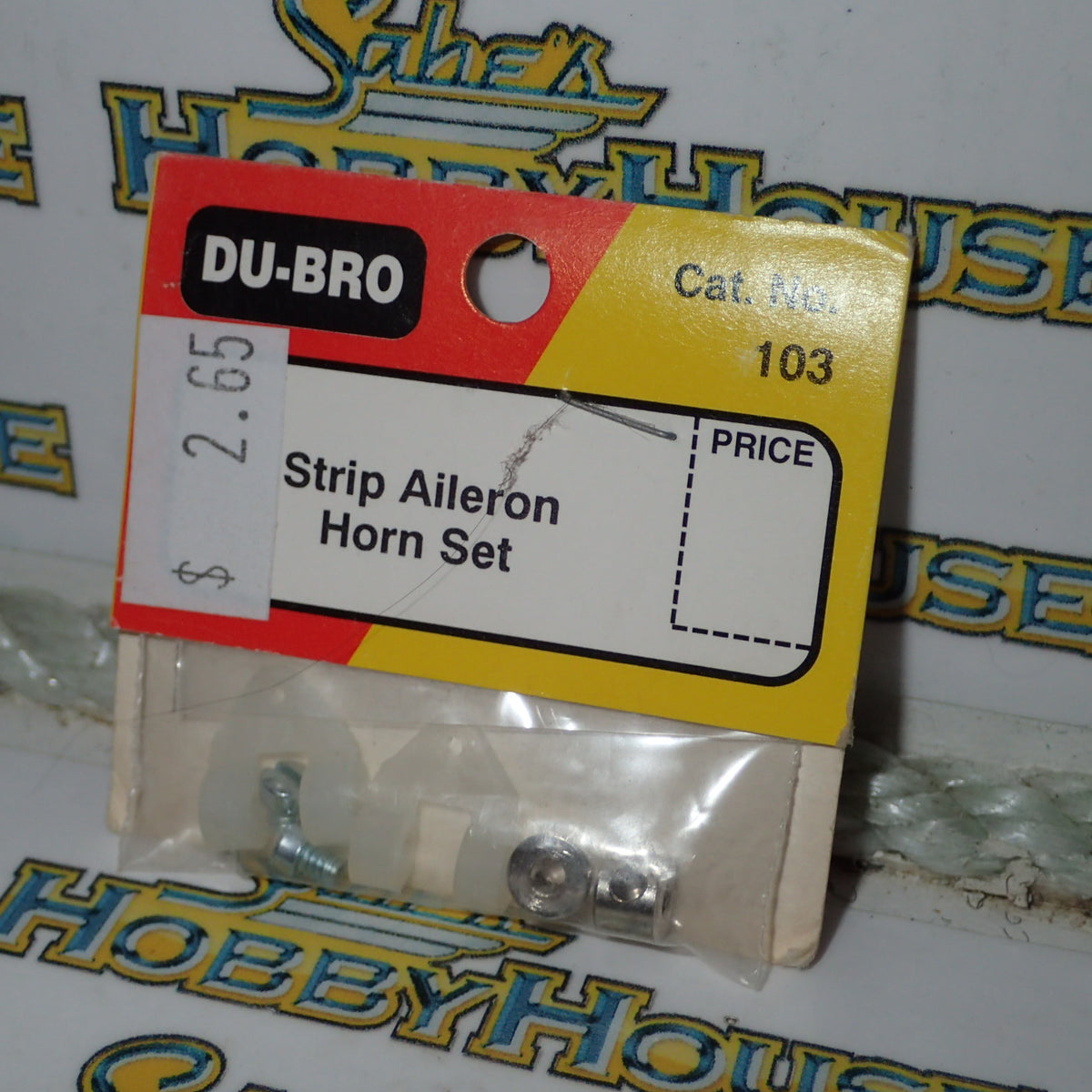 Dubro 103 - Strip Aileron Horn Connectors Set