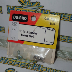 Dubro 103 - Strip Aileron Horn Connectors Set