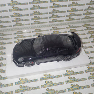 MINICHAMPS 100 062724 - 1/18 PORSCHE 911 GT3 2013 Black M. to 300 units worldwide