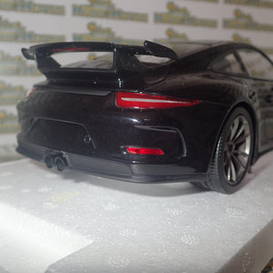MINICHAMPS 100 062724 - 1/18 PORSCHE 911 GT3 2013 Black M. to 300 units worldwide