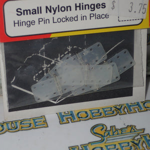 Dubro 118 - Small Nylon Hinges (Hinge Pin Locked in Place)