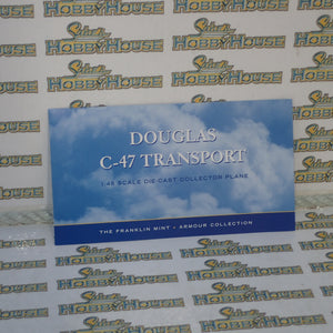 Franklin Mint Armour Collection B11C970 - 1/48 Douglas C-47 Transport Diecast Model Aircraft