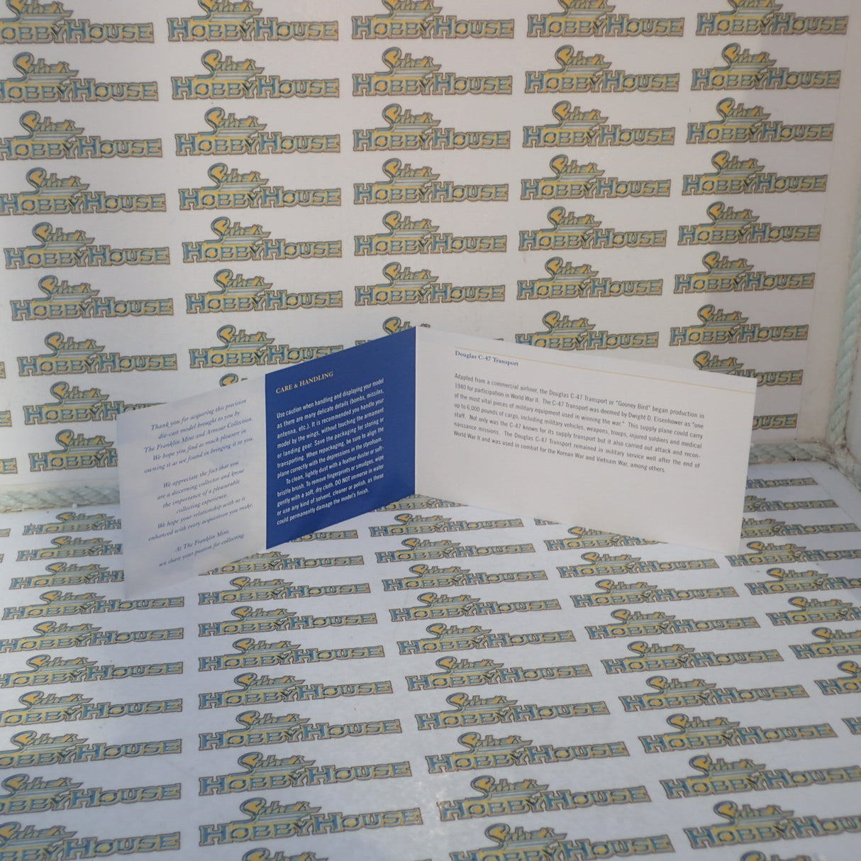 Franklin Mint Armour Collection B11C970 - 1/48 Douglas C-47 Transport Diecast Model Aircraft
