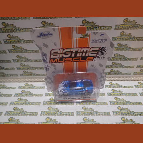 Jada Big Time Muscle JAD12006A - 1:64 Scale 2009 Chevy Corvette ZR1 Diecast Vehicle