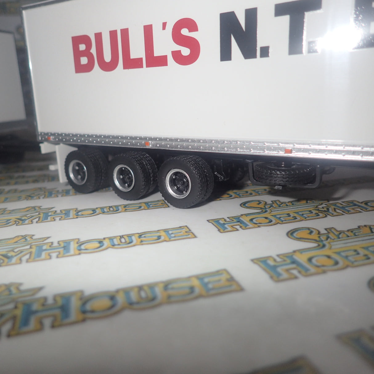 Highway Replicas 12013 - 1/64 Scale - Freight Road Train in "Bull's N.T." Livery Diecast Scale Model Replica