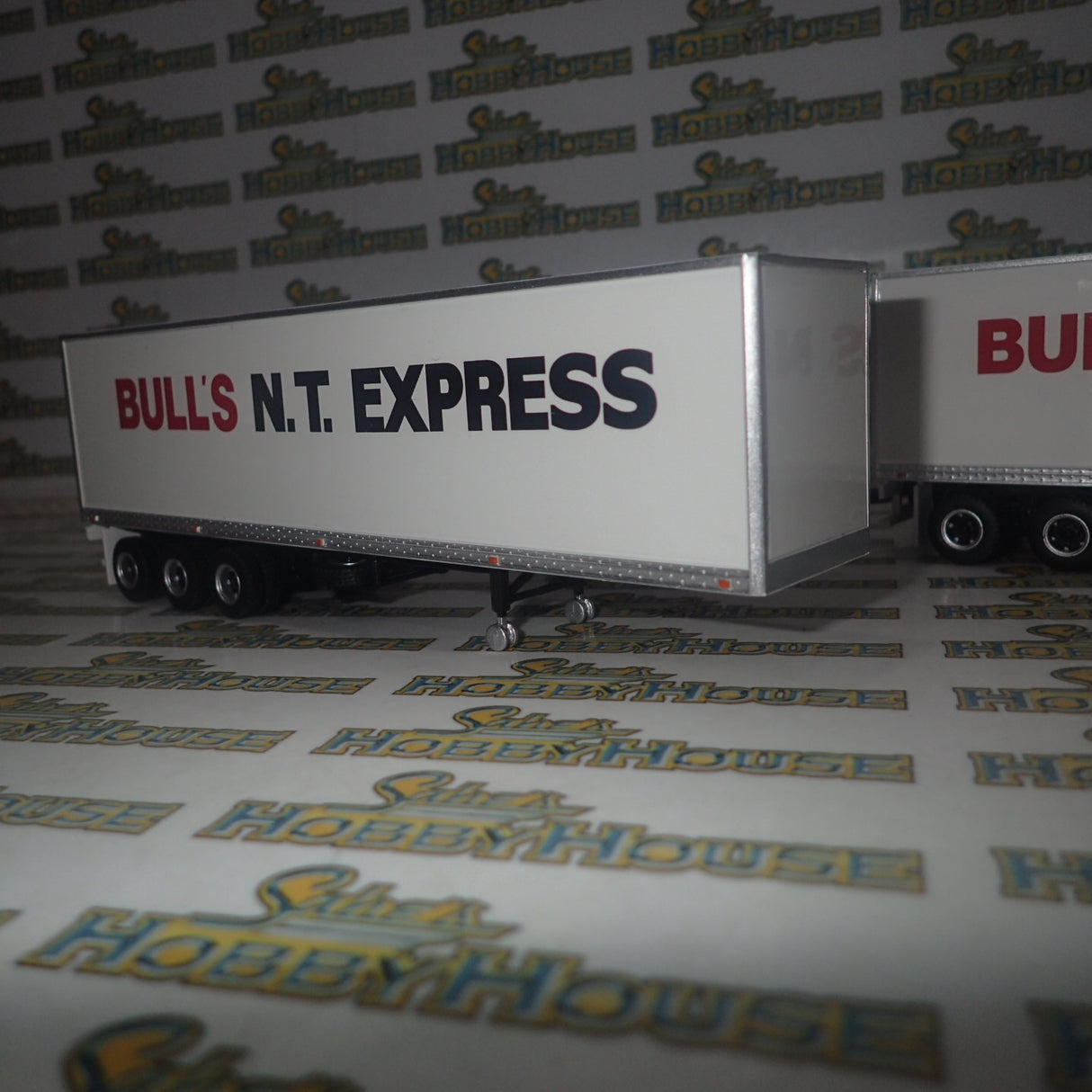 Highway Replicas 12013 - 1/64 Scale - Freight Road Train in "Bull's N.T." Livery Diecast Scale Model Replica