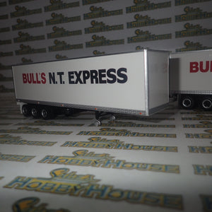 Highway Replicas 12013 - 1/64 Scale - Freight Road Train in "Bull's N.T." Livery Diecast Scale Model Replica