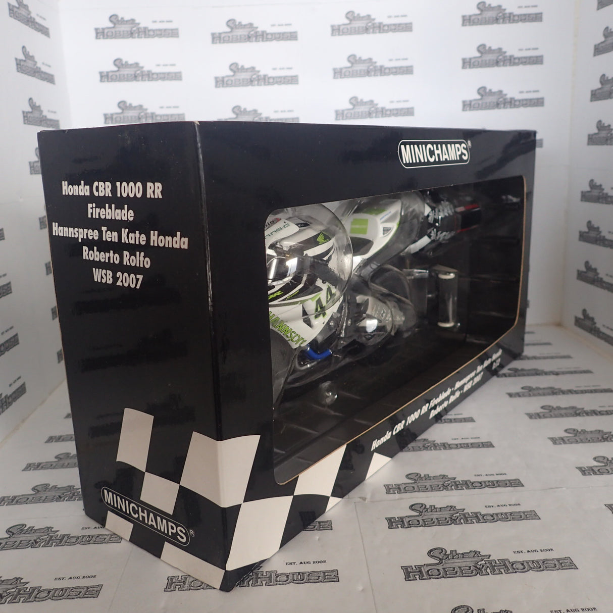MINICHAMPS 122 071244 1/12 HONDA CBR1000 RR FIREBLADE R.ROLFO WORLD SUPERBIKE 2007