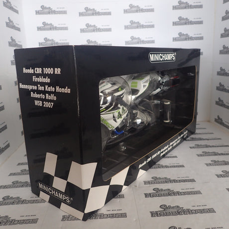 MINICHAMPS 122 071244 1/12 HONDA CBR1000 RR FIREBLADE R.ROLFO WORLD SUPERBIKE 2007