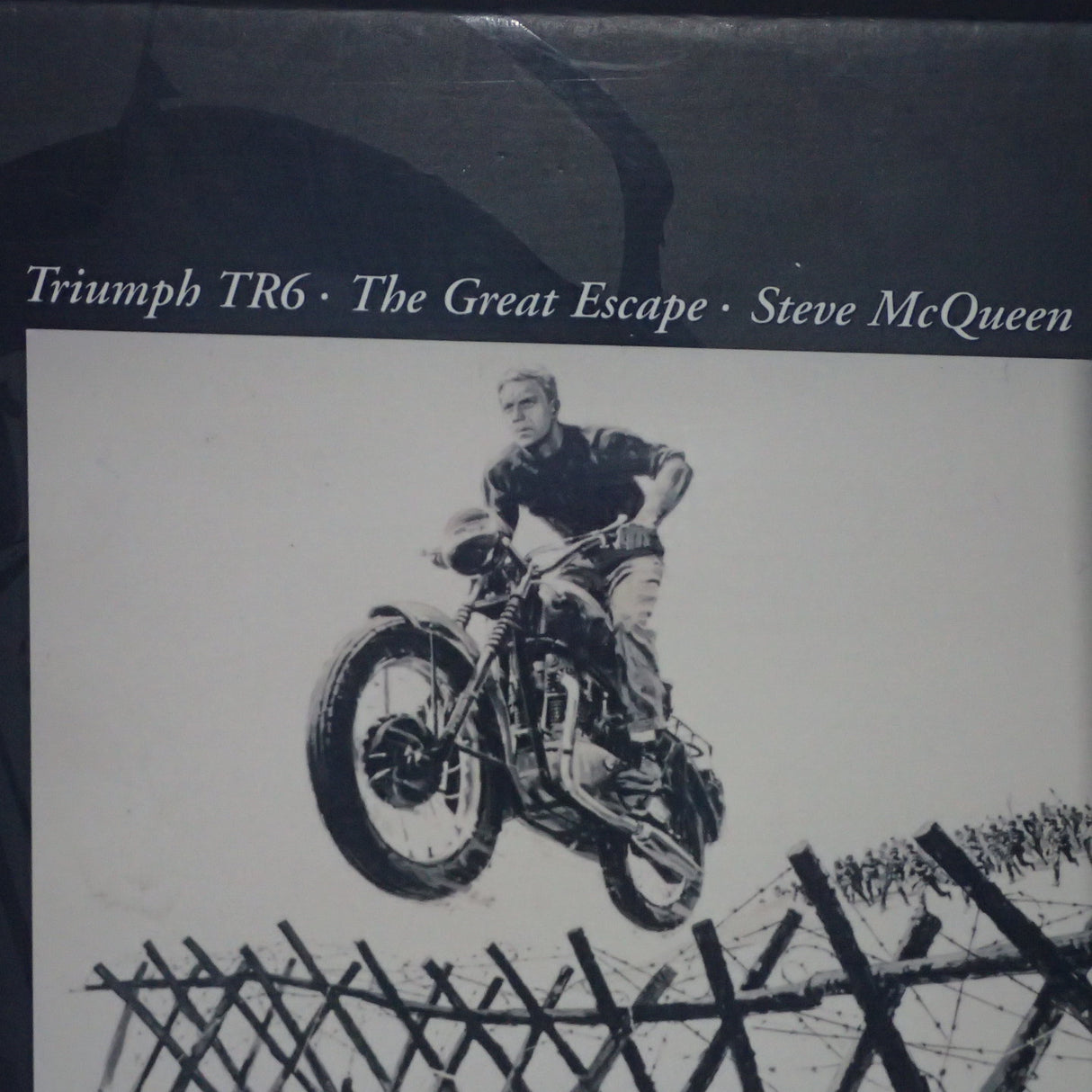 Minichamps 122 133500 - 1:12 Triumph TR6 1955 MOVIE The Great Escape Steve McQueen Scale Model Replica