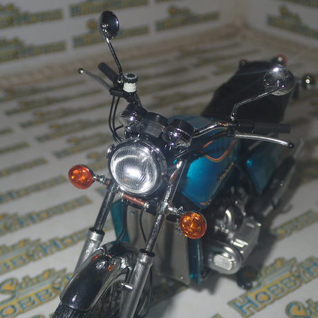 Minichamps 122 161600 - 1:12 Scale HONDA GOLDWING GL 1000 K3 1975 TURQUOISE METALLIC Scale Model Replica