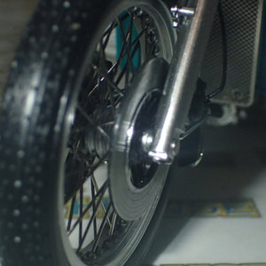 Minichamps 122 161600 - 1:12 Scale HONDA GOLDWING GL 1000 K3 1975 TURQUOISE METALLIC Scale Model Replica