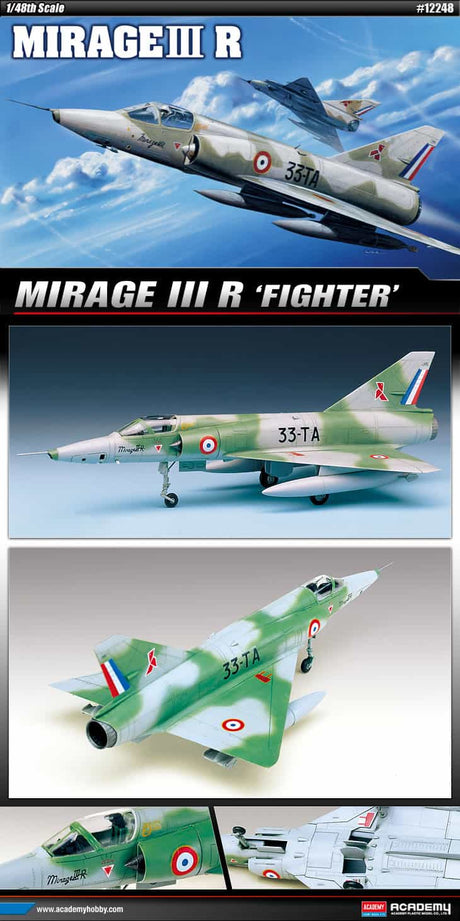 Academy 12248 - 1/48 Scale - Mirage 111 R - Plastic Model Kit