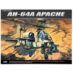Academy 12262 - 1/48 Scale - AH-64A (MSIP) Plastic Model Kit
