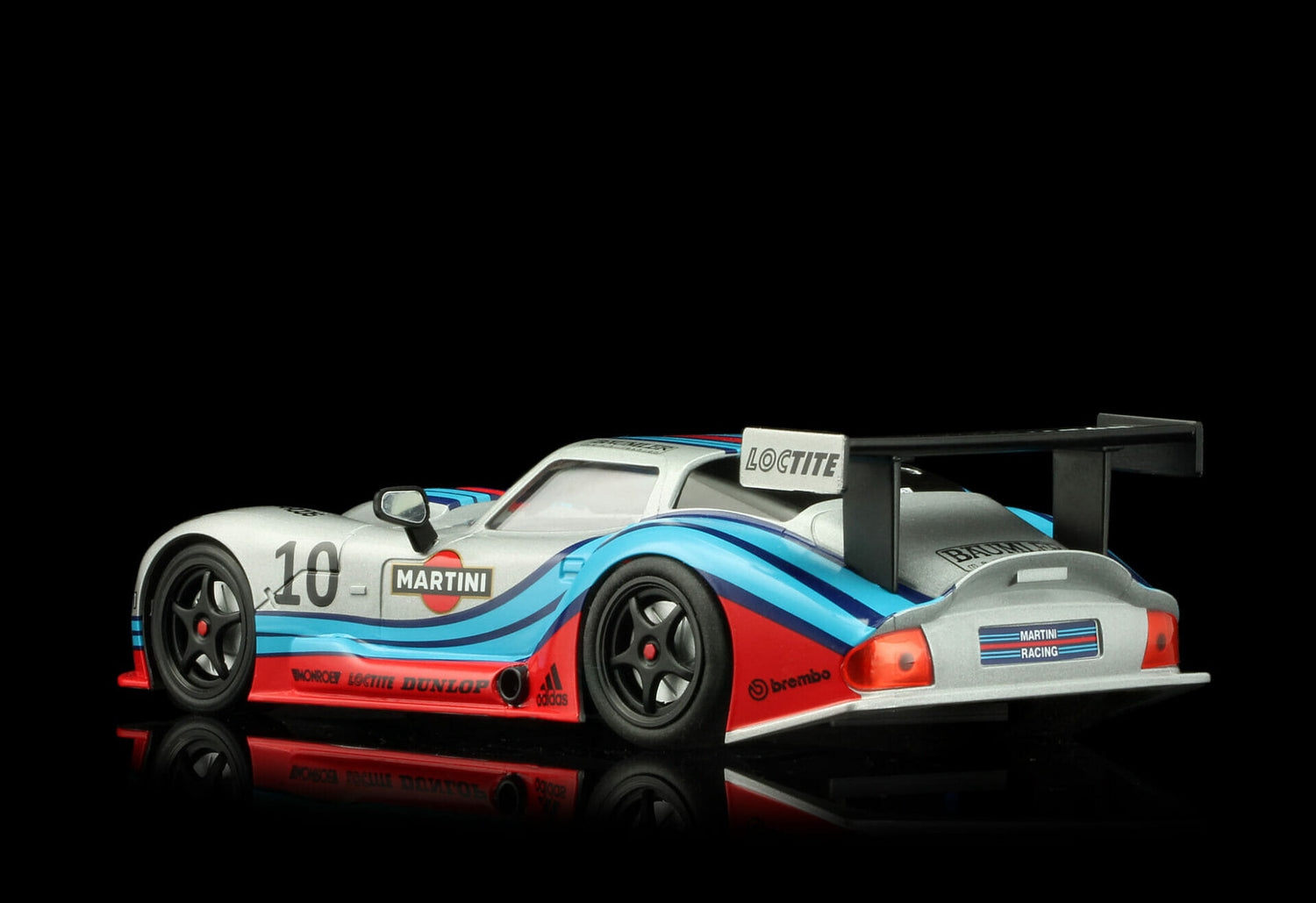 Revo Slot – 1/32 Scale – RS0075 MARCOS LM600 MARTINI SILVER #10