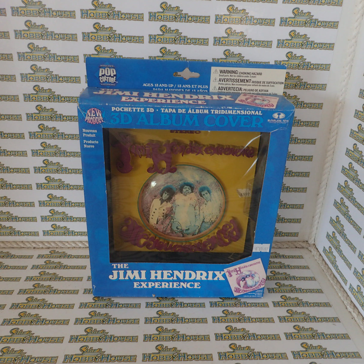 McFARLANE JIMI HENDRIX 3D ALBUM COVERS "ARE YOU EXPERIENCED"