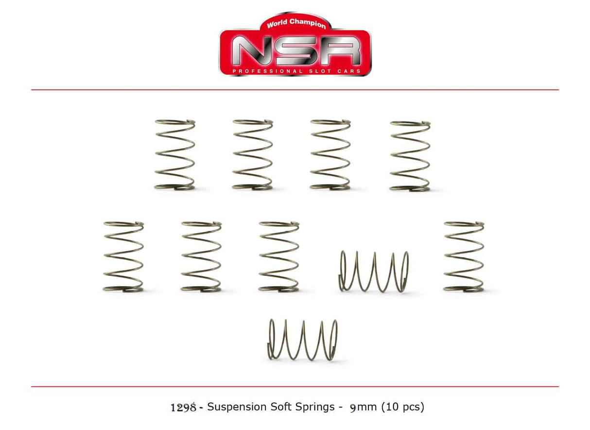 NSR SUSPENSION MEDIUM SPRINGS 9MM (10 PCS) FORMULA 86/89