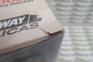 Highway Replicas 12995 - 1/64 Scale Trailer with Dolly Blue with Cyan Stripes Diecast Model Replica