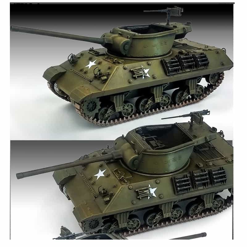 Academy - 1/35 Scale M36/M36B2 "Battle of the Bulge" Plastic Model Kit