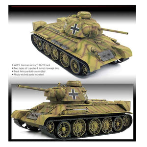 Academy - 1/35 Scale German T-34/76 747(r) Plastic Model Kit