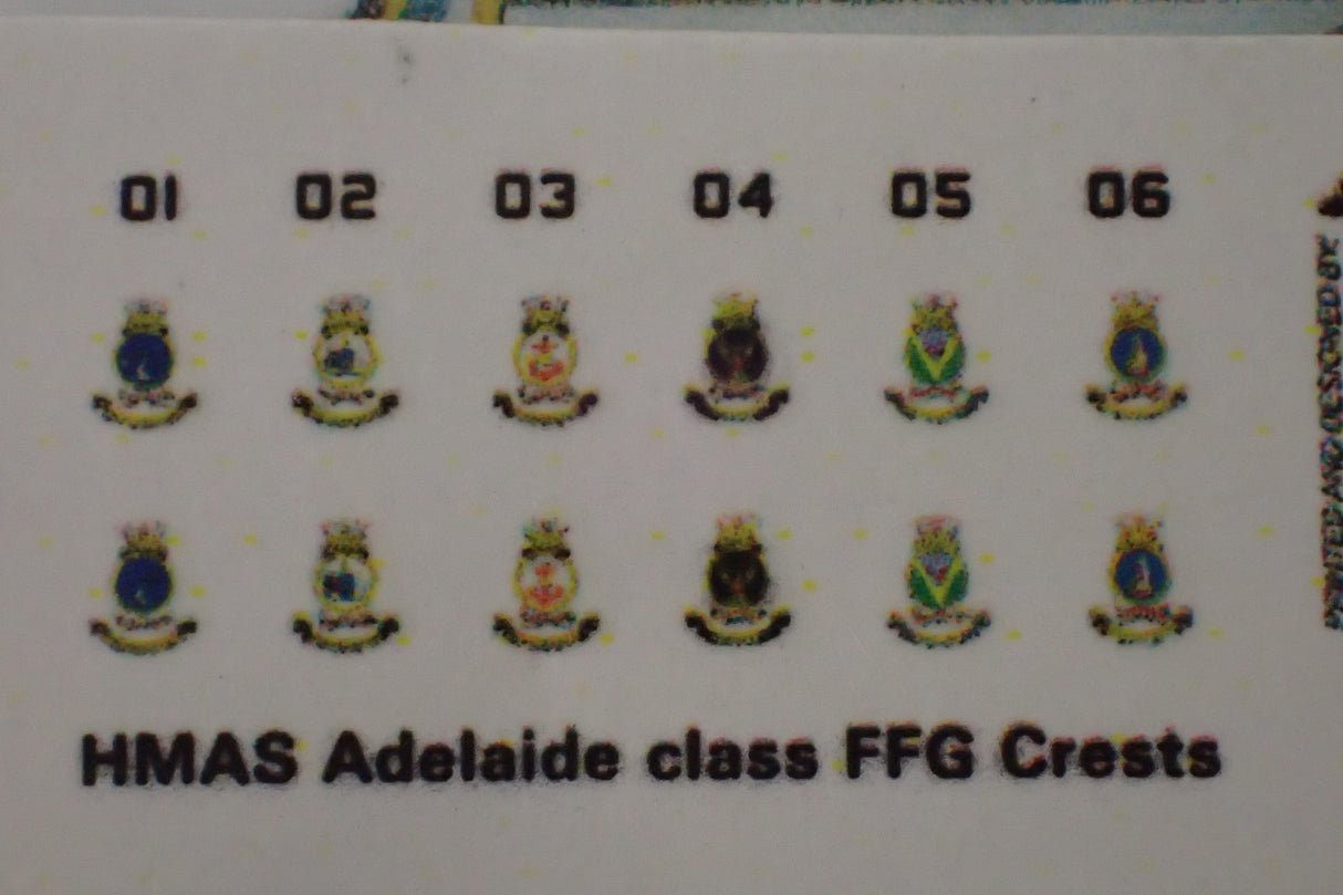 Academy ACA-14102 - 1/350 Scale - USS Oliver Hazard Perry FFG-7 U.S. Navy Guided Missile Frigate Plastic Model Kit With Australian Decals